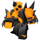 Elite Molten enemy from Tower Defense Simulator