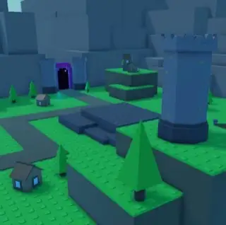Classic Castle map thumbnail from Tower Defense Simulator