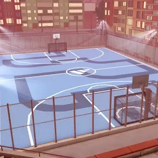 Competition Court map thumbnail from Tower Defense Simulator