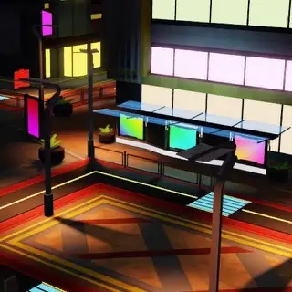 Cyber City map thumbnail from Tower Defense Simulator
