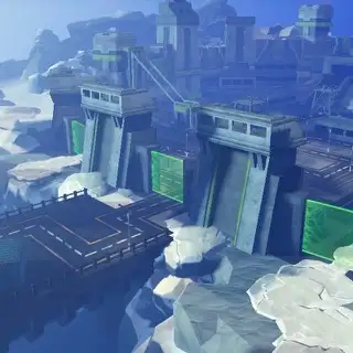 Outpost 32 map thumbnail from Tower Defense Simulator