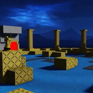 Retro Stained Temple map thumbnail from Tower Defense Simulator