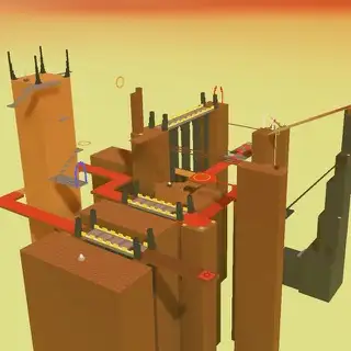 Retro The Heights map thumbnail from Tower Defense Simulator