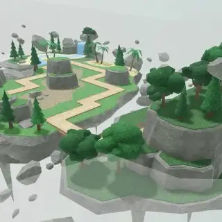 Sky Islands map thumbnail from Tower Defense Simulator