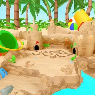 Summer Castle map thumbnail from Tower Defense Simulator