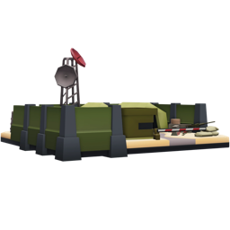 Mercenary Base tower icon from Tower Defense Simulator