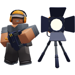 Spotlight Tech tower icon from Tower Defense Simulator